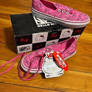Vans Hello Kitty Pink Canvas Shoes